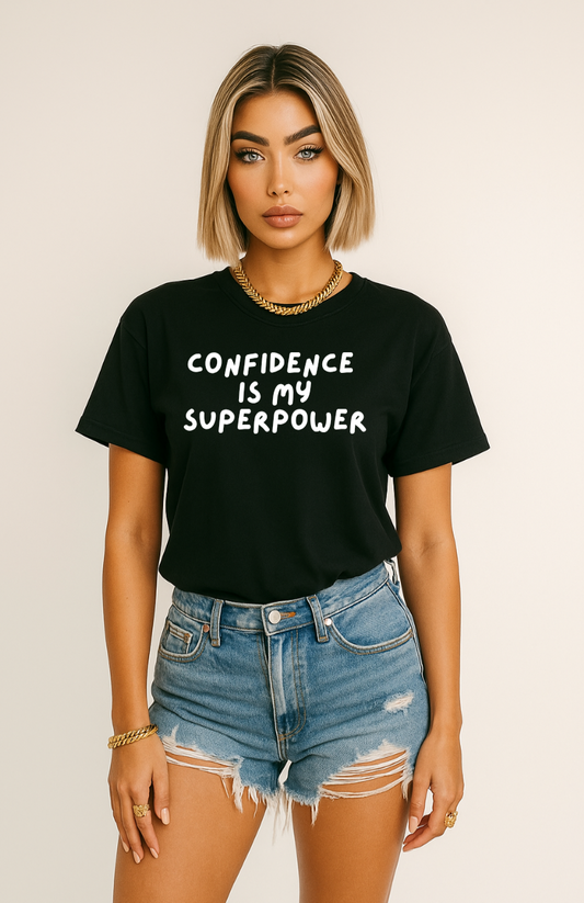MY Confidence Heavy Cotton Crewneck T-shirt