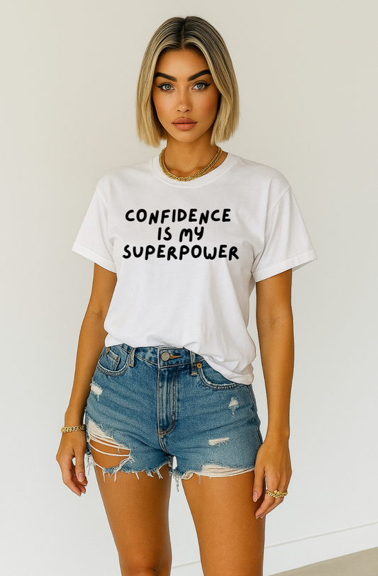 MY Confidence Heavy Cotton Crewneck T-shirt