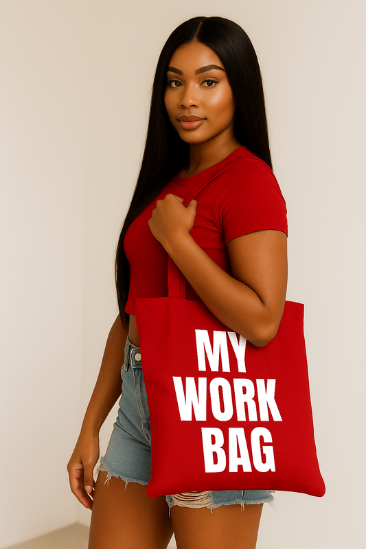My Work Tote-bag Heavy Canvas