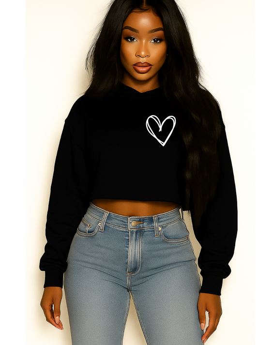 Sweetheart Crop Hoodie Womenswear