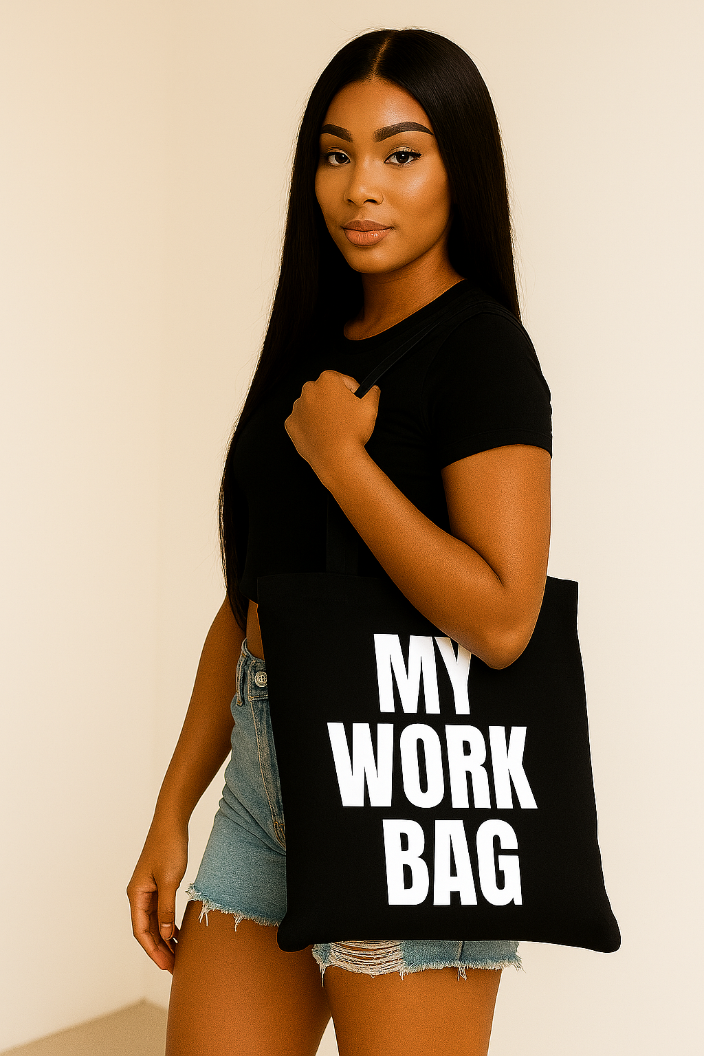 My Work Tote-bag Heavy Canvas