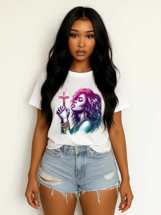 Pretty Girls Pray Short Sleeve T-shirt